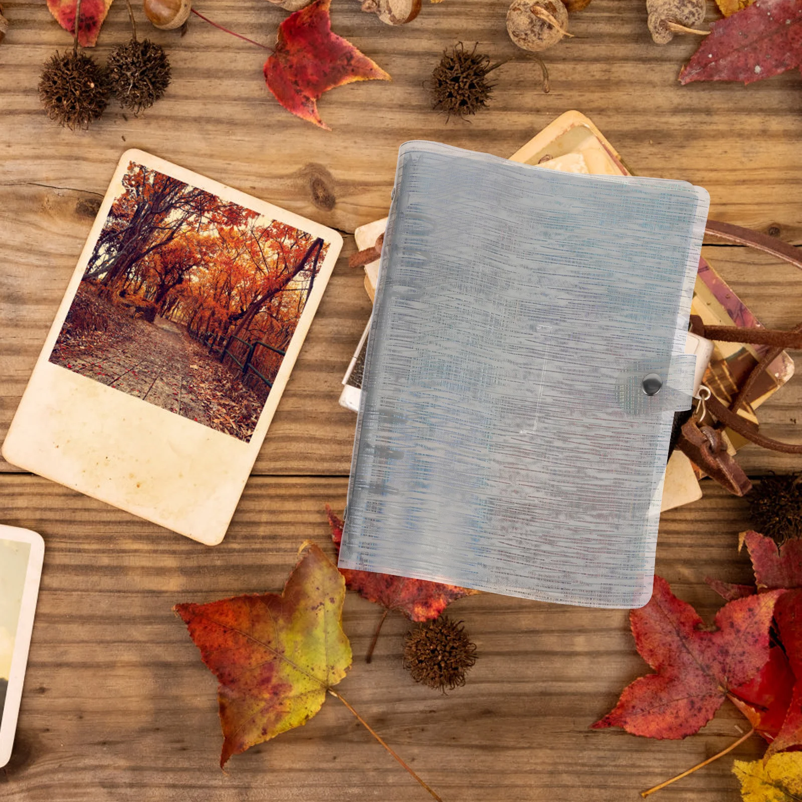 A5 6-Ring Binder Cover Colorful Heavy Duty Document Paper Holder File Organizer Notebook Shell For Office School Storage