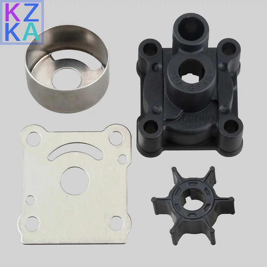 

Water Pump Set 6G1-44311-00 6G1-44322-00 6G1-44323-00 For Yamaha Outboard Motor 2T 6HP 8HP6G1-44352-00 6G1-44352-00 6G1-44323
