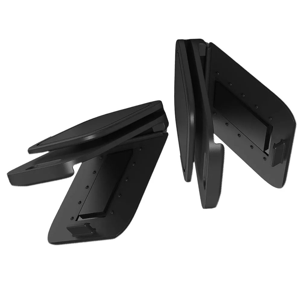 For Daily Commuting Car Seat Belt Clips Seat Belt Black Adjustable Design Anti-slip Snap Structure Reinforced Build