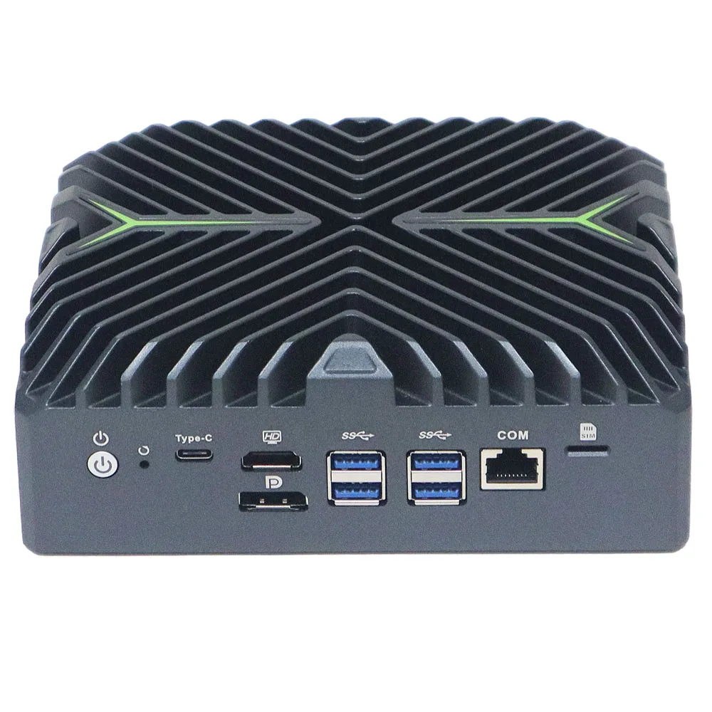 AI Gamer Mini PC Intel Ultra 5 125U HD DP Type-C 8x2.5G i226V LAN 1xRJ45 COM pfsense Security Firewall Soft Router Computer #4