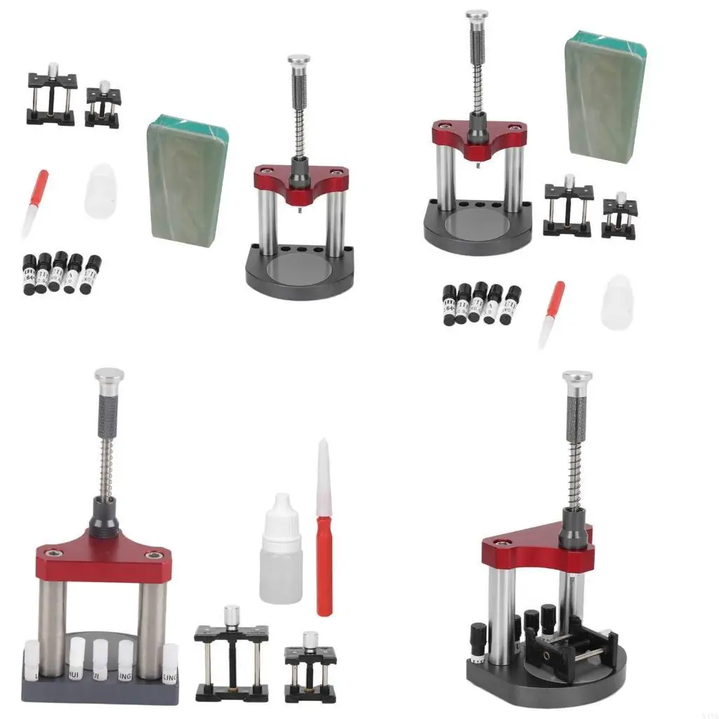 

X4YA Professional Watch Dial Feet Repair Set with Welding Machine Alloy Texture