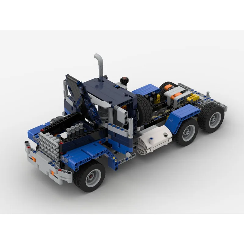 

Конструктор MOC-159314: Классический самосвал-полуприцеп, модель из 770 деталей, подарок для мальчиков на день рождения и Рождество