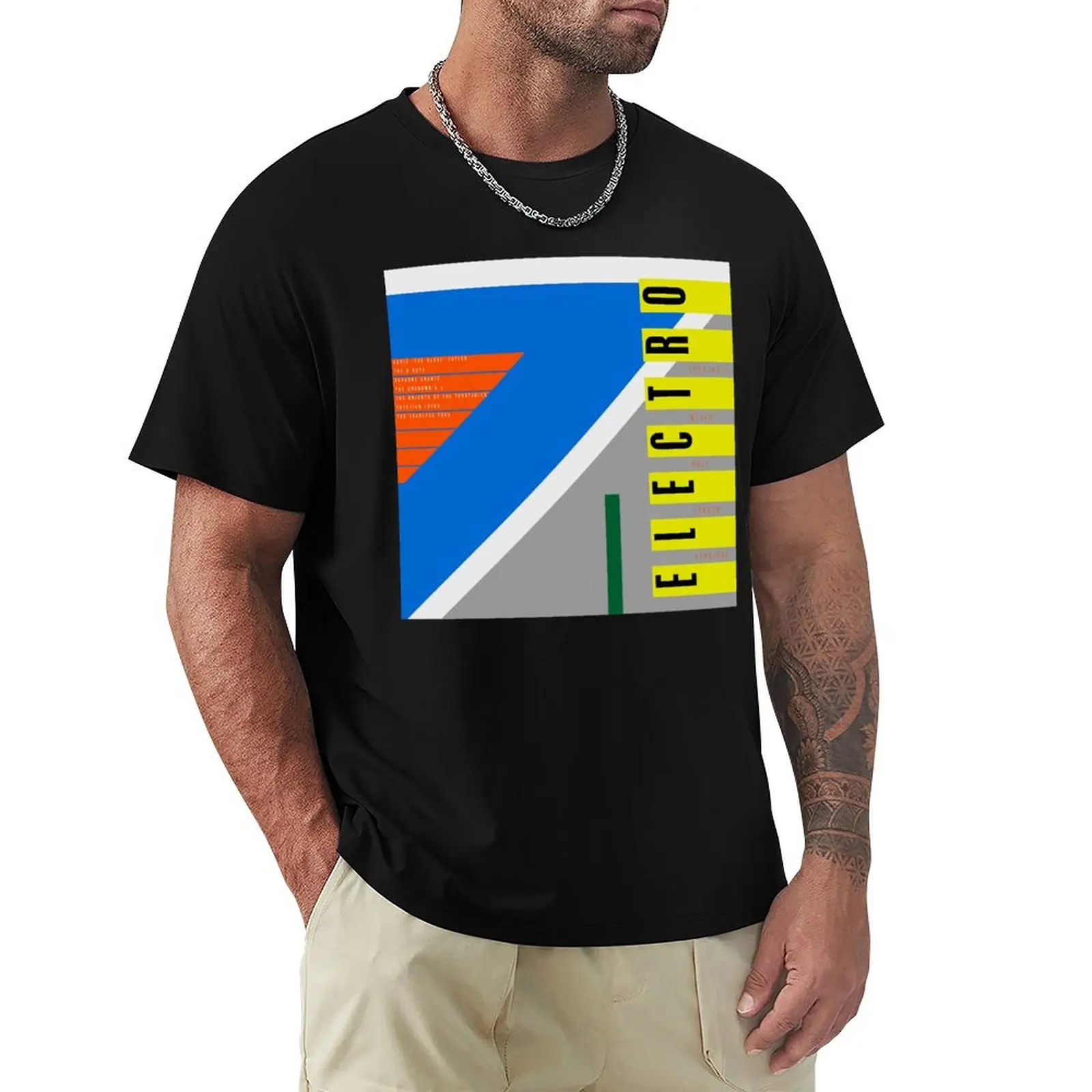 Electro T-Shirt Lightweight Sport Basic T-Shirt