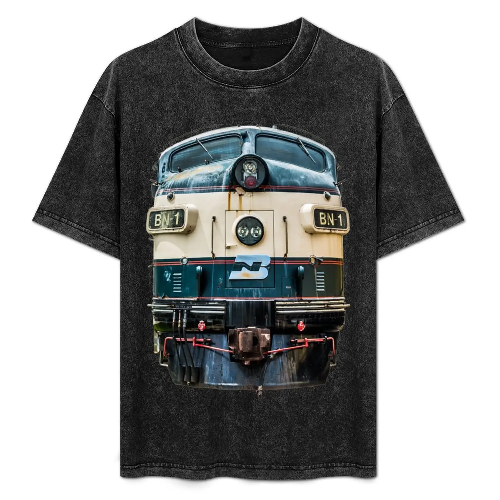 Camiseta Burlington Northern Head On, camiseta de rendimiento Dry Fit