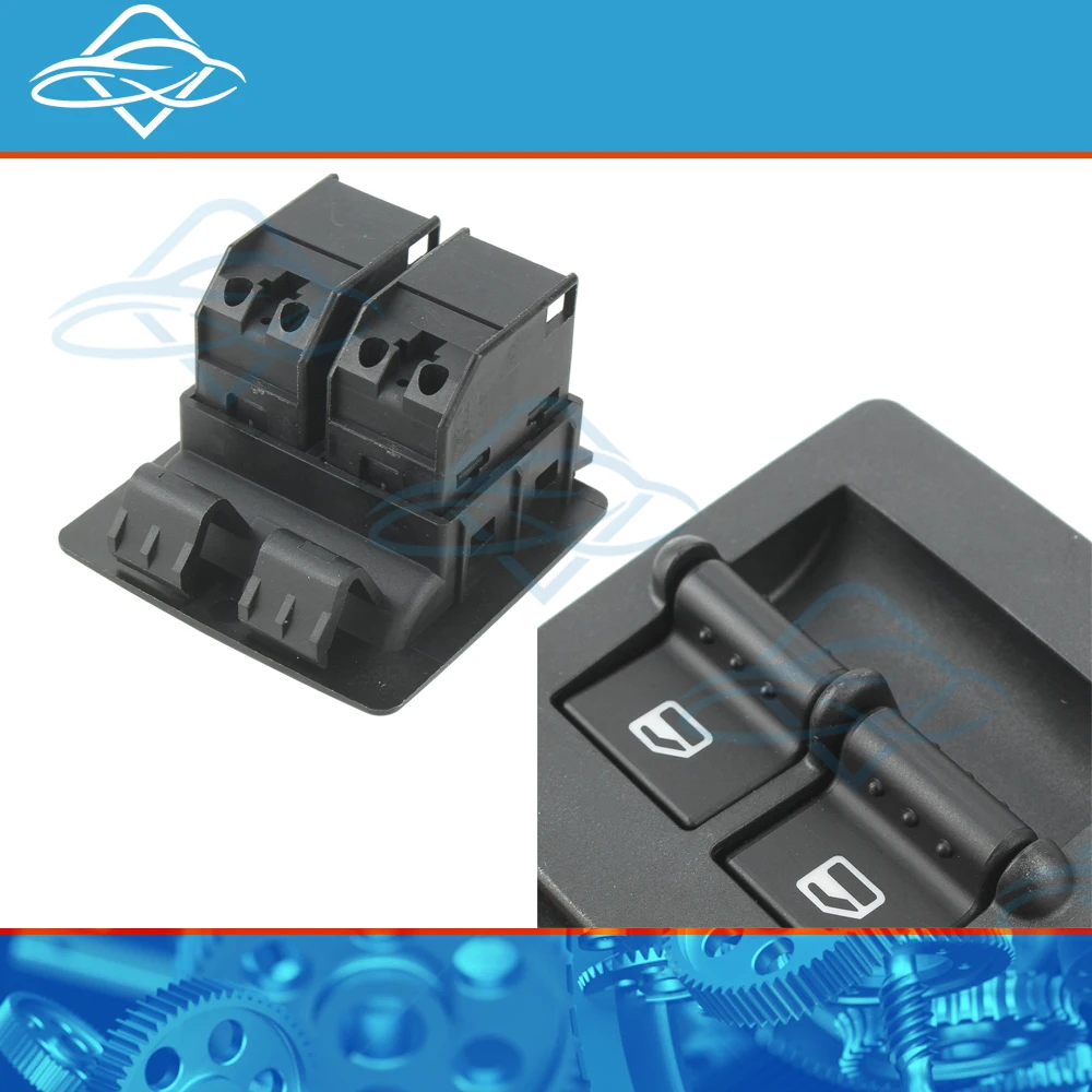 مفتاح نافذة جديد يسار/يمين لـ 1998-2010 VW Volkswagen Beetle 1C0959851 1C0959851A 1C0959855 1C0959855A 1C0959527 #3