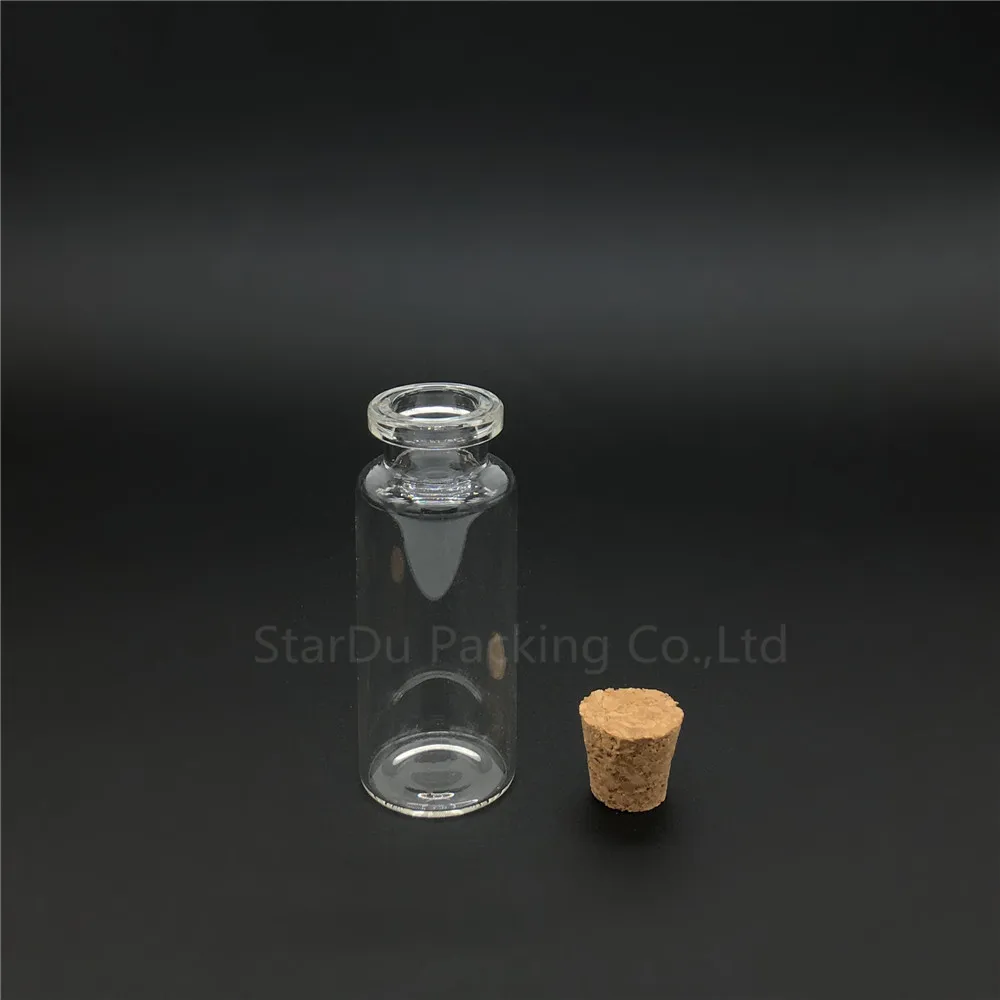 1000pcs/lot 15ml 24*60mm Wishing Glass Bottle With Cork ,High-quality 15cc Glass Vials Display Bottle Wholesale