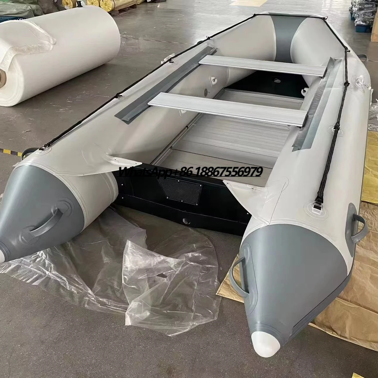 

2025 Inflatable Sports Boat Boats Ship 6m Dinghy 15 Person Fishing 0.9/1.2MM PVC Aluminum Airmat Floor for Water Sports