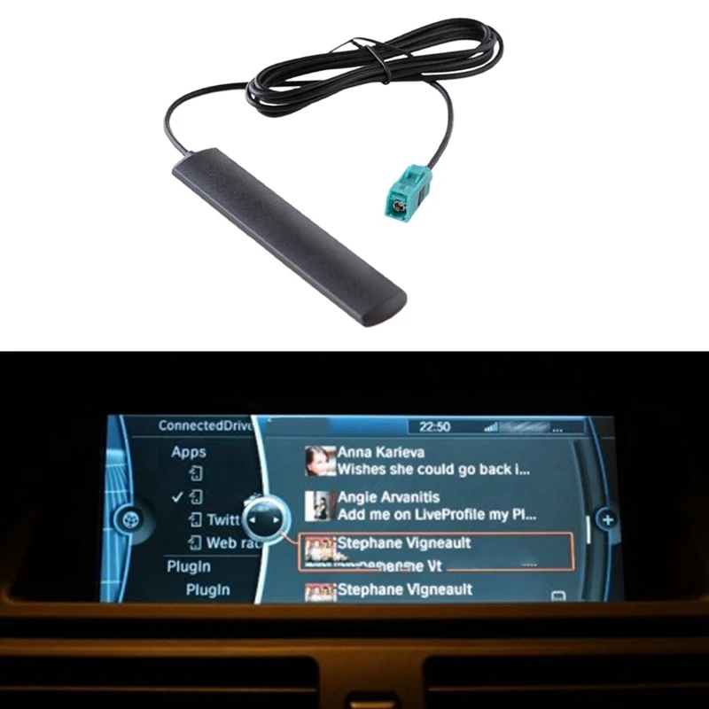 Biurlink For Bmw Cic Nbt Evo Combox Tcu Mulf Bluetooth Phone Music Antenna 3G Fakra 1M Antenna