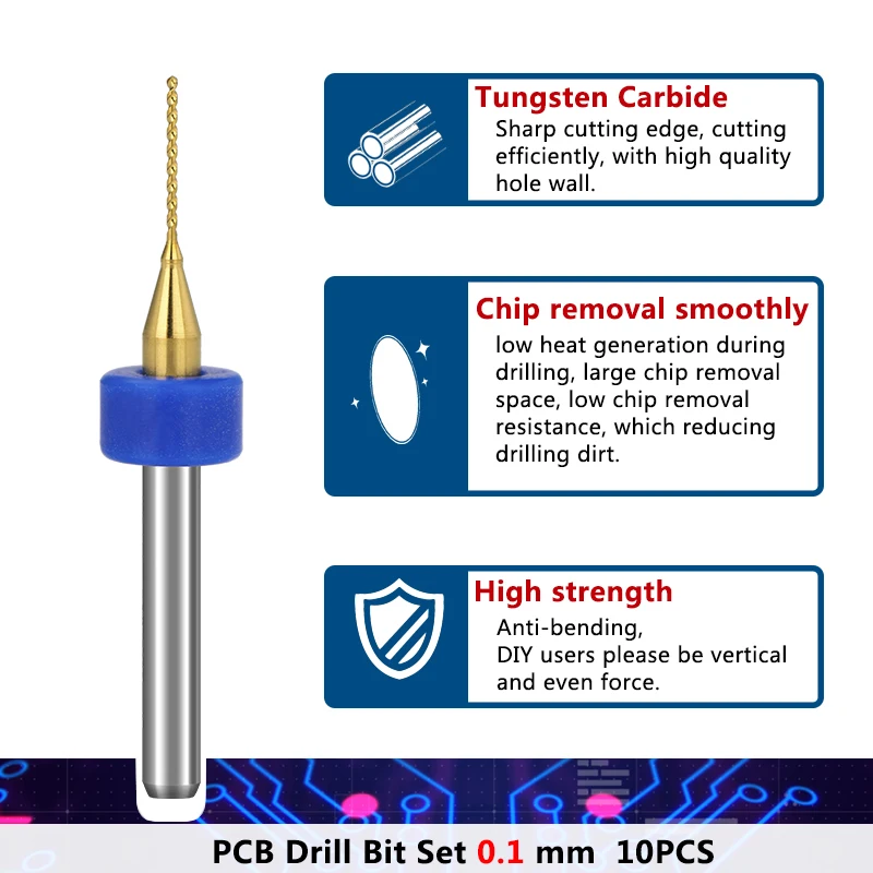 Рисунок 5 - XCAN PCB сверло 10 шт. 0