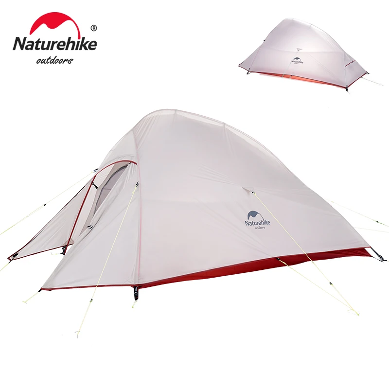 Naturehike Cloud Up Camping Tent Waterproof Ultralight Two Person Tent Outdoor Lightweight One Person Trekking Travel Tents