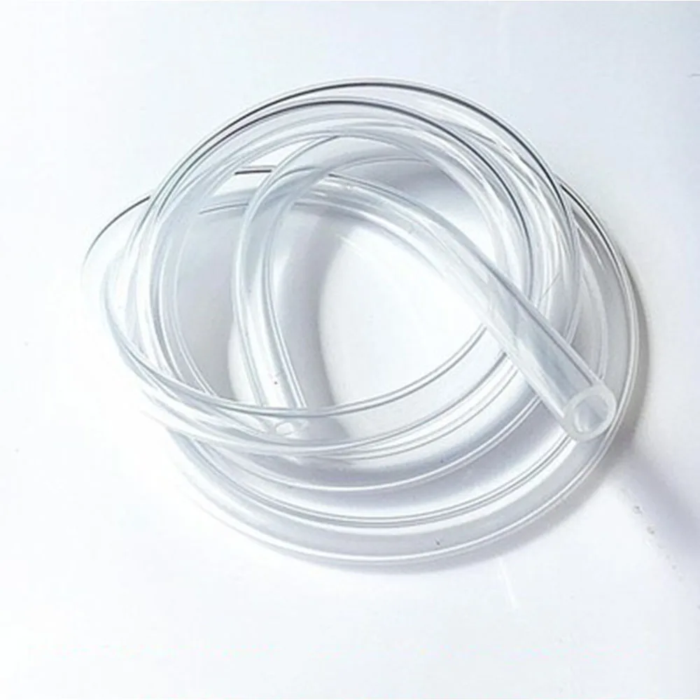 

Length 1m Food Silicone Rubber Hose Transparent High Temperature Hose Medical Grade Elastic High Pressure Elastic Plastic Tube H