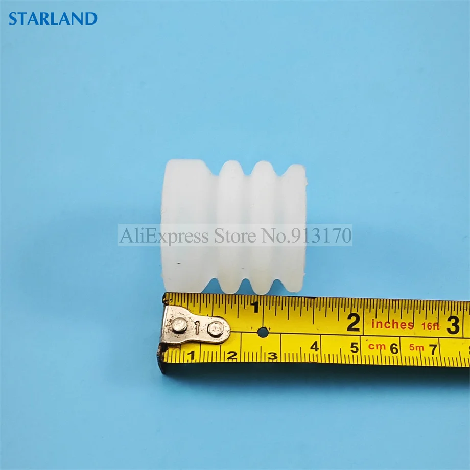 Короткая гофрированная силиконовая прокладка, запасная часть, уплотнительная трубка, специальное эластичное уплотнительное кольцо 3,5 см ST16ER, фитинг для машины для мягкого мороженого