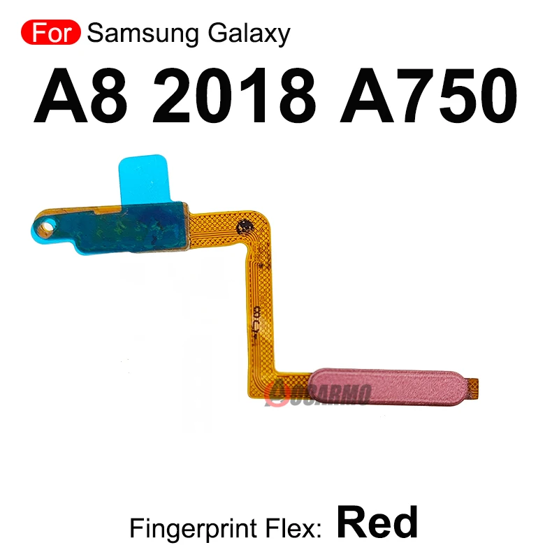 For Samsung Galaxy A750 A7 2018 Fingerprint Sensor Flex Cable Replacement Part