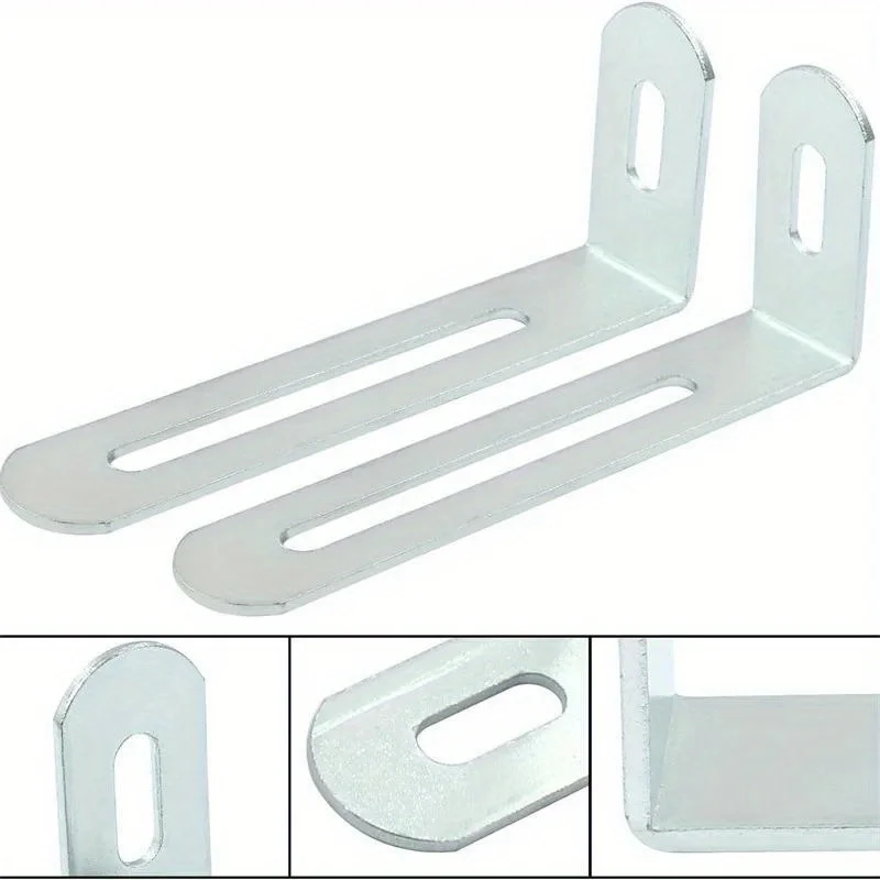 10/20 Pieces of Stainless Steel Adjustable Angle Bracket - Right Angle Furniture Connector and Shelf Support Fixing Parts