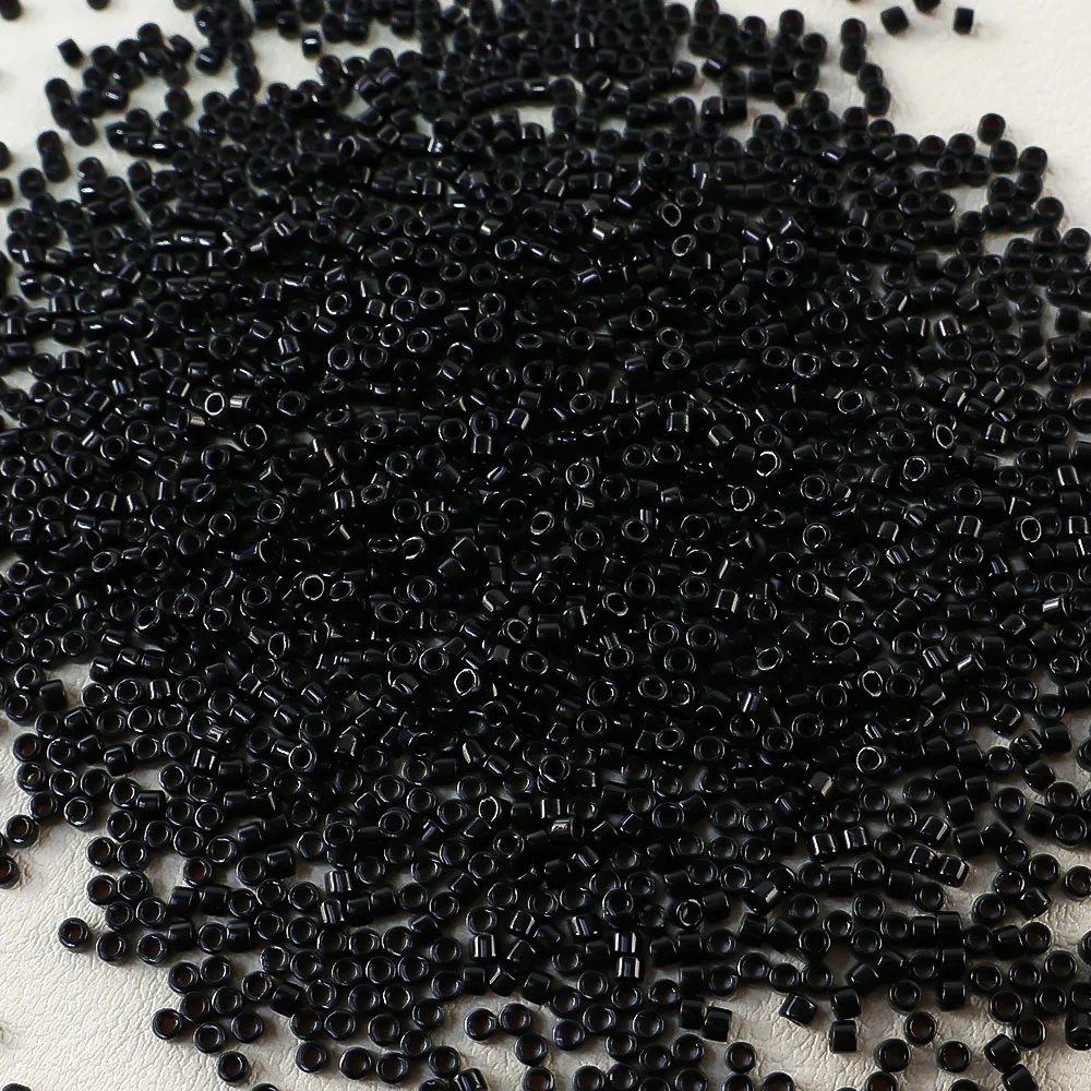 Japanische importierte einfarbige Miyuki Delica Rocailles-Schmuckperlen, geeignet für alle Arten von DIY-Handarbeiten, 10g – Detail 6