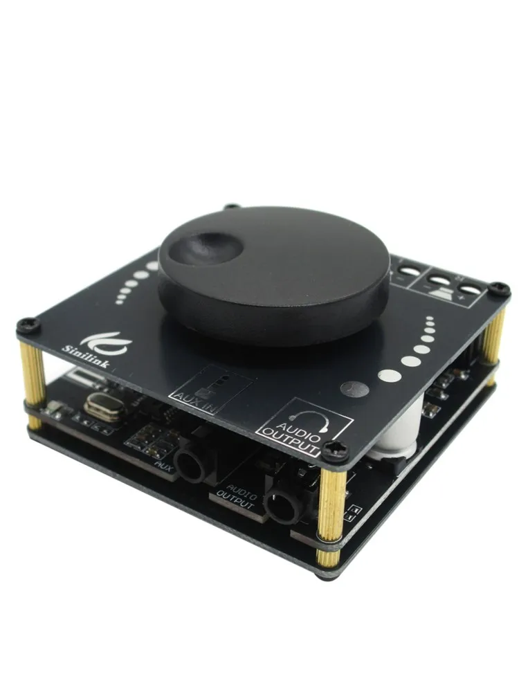 Mini Bluetooth 5,0 50 W + 50 W Dual Channel Audio Power Digital Verstärker Bord Stereo Verstärker 3,5 MM AUX USB APP XY-AP50L