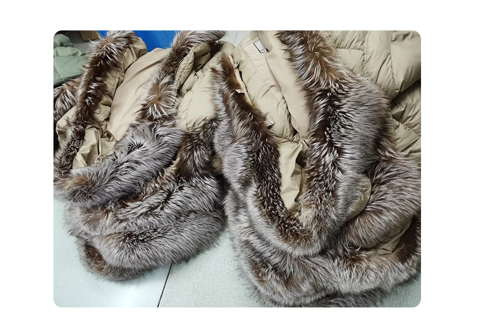 2026 MAOMAOKONG White Duck Down Jacket Winter Women