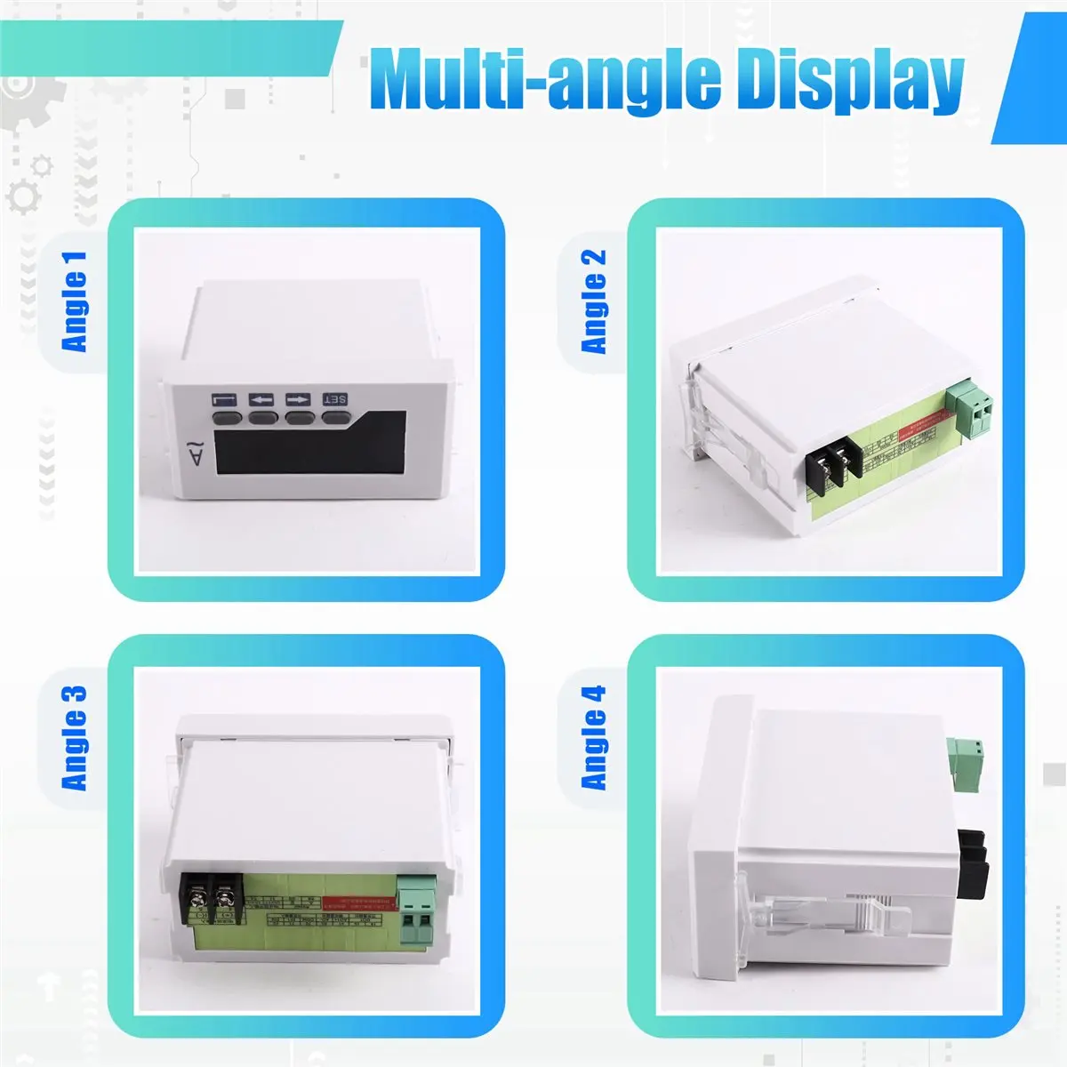 useful Intelligent Single-PhaSe Digital Display AC Ammeter, Size 48 X 96mm