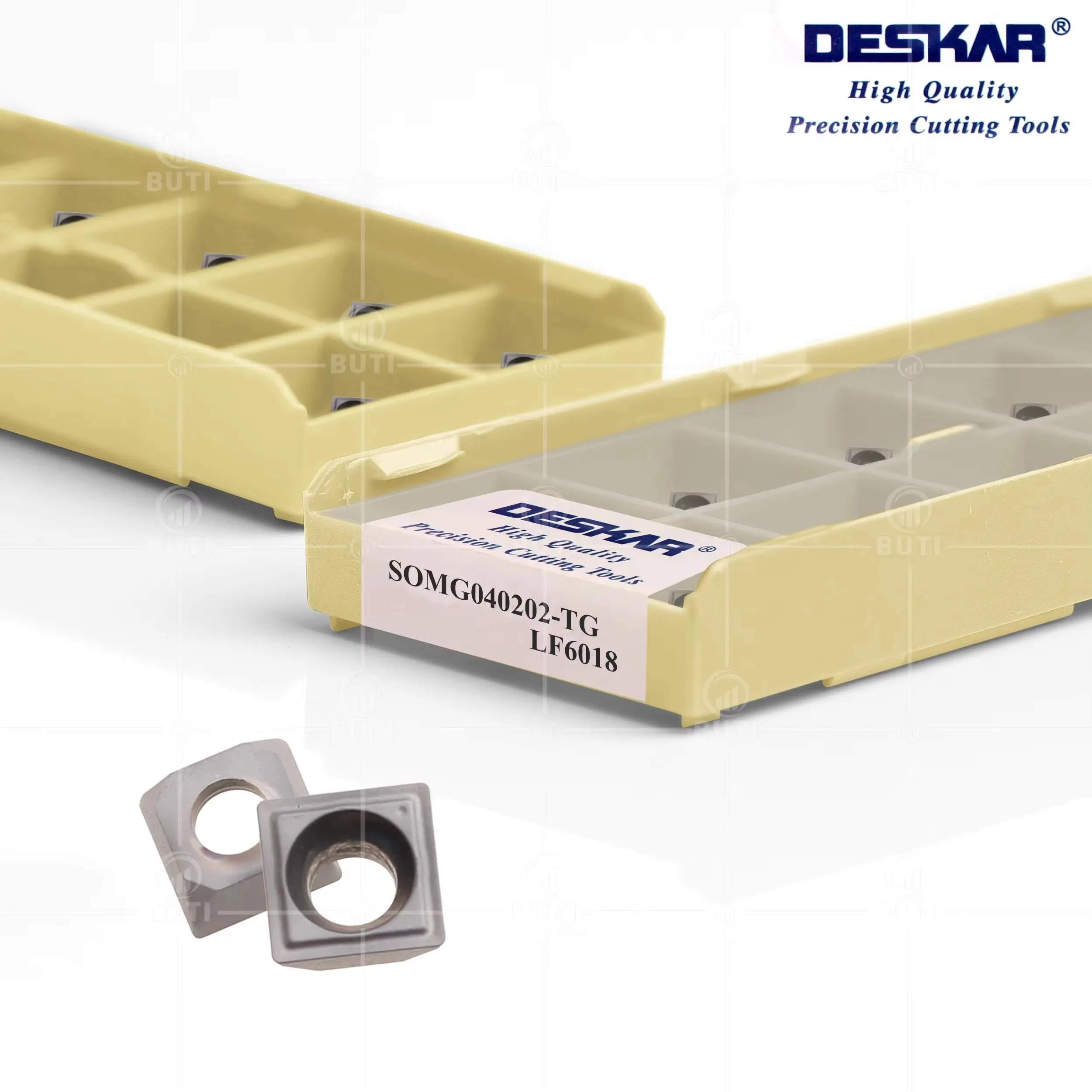 DESKAR 100% Original U-drill Series SPMG04/05/060204-TG LF6018 Numerical Control Lathe U-drill Blades Stainless Steel Processing