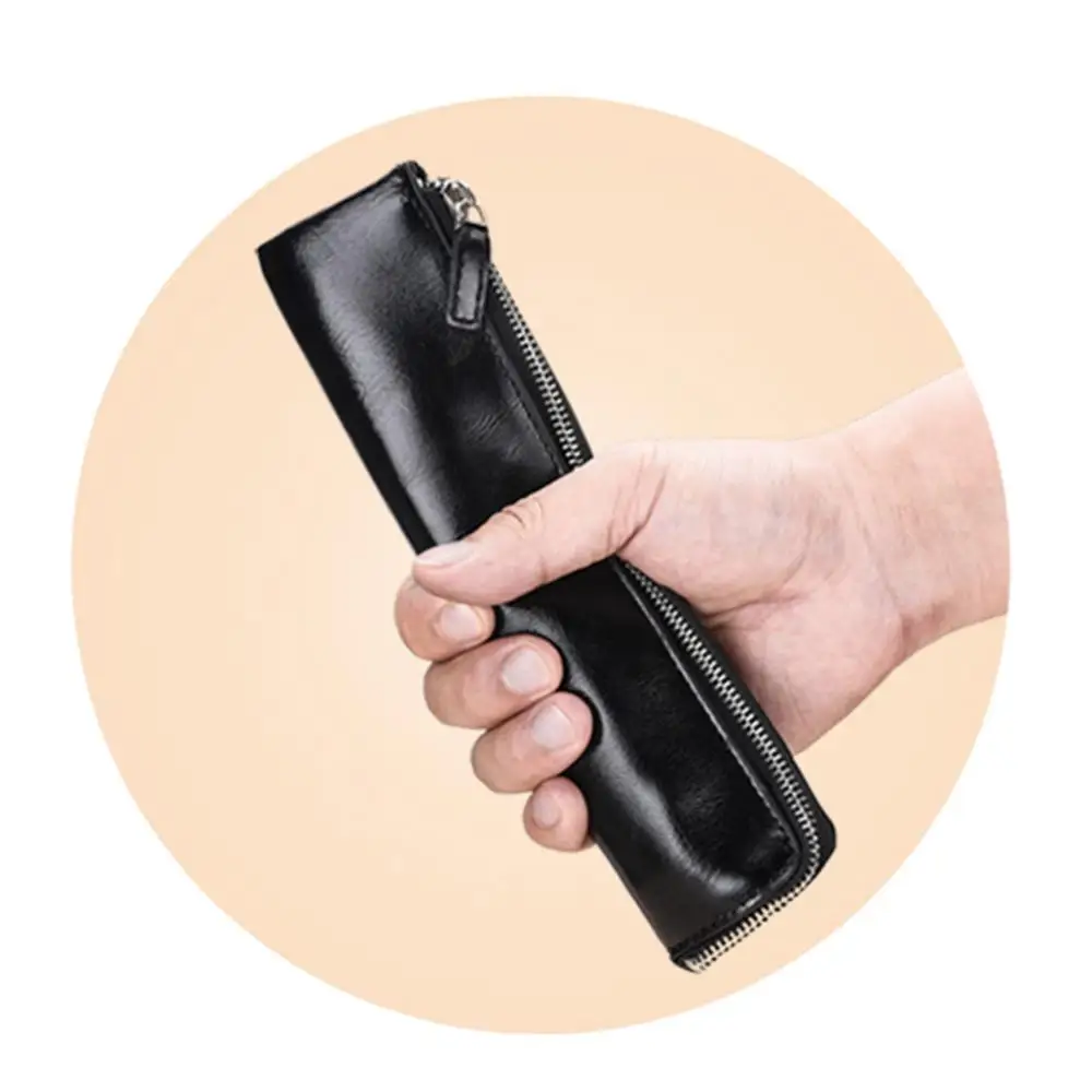 Mode Lange Brieftasche Männer Einfarbig Faux Leder Brieftasche Karte Telefon Halter Kopfhörer Loch Kupplung Geldbörse Brieftasche