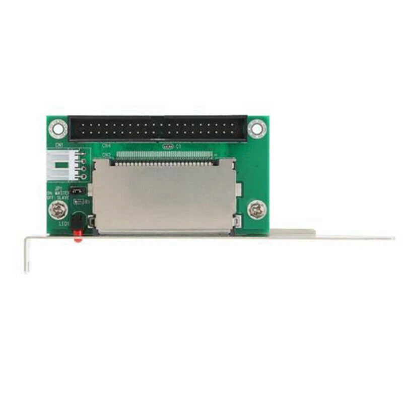 Imagem -05 - Compact Flash Card para 3.5 id Converter Adaptador Conversor Pci Suporte Painel Traseiro Pin cf 40 Pin