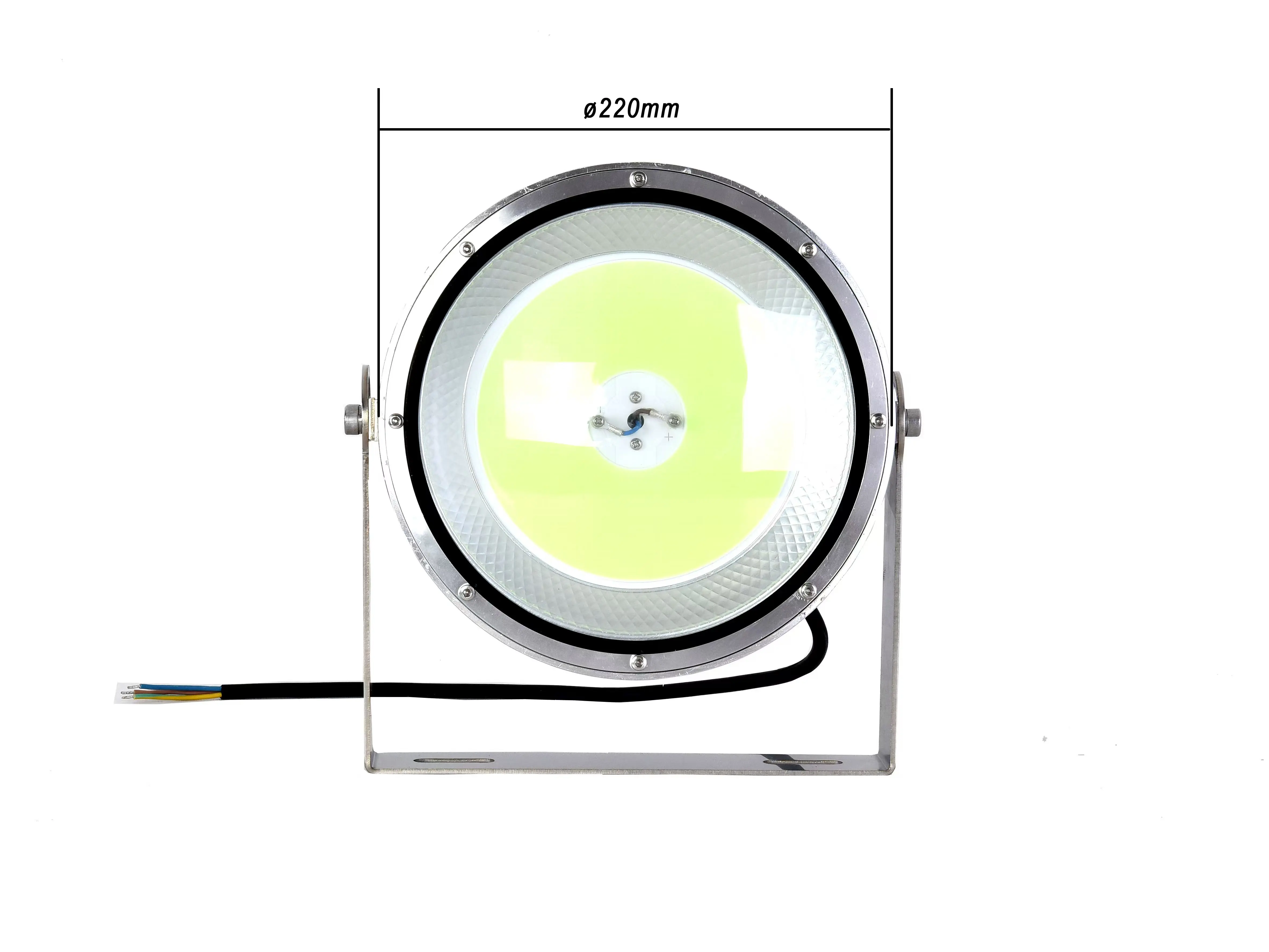 Luz LED de pesca de aluminio de 1500W, Color blanco cian, rojo, verde, azul y amarillo, luz de colección para atraer barcos marinos profundos