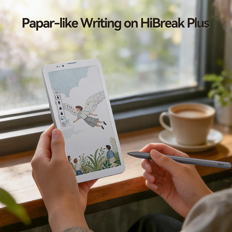 Bigme Hibreak Plus電子書籍リーダー、6.13インチカラーePaper