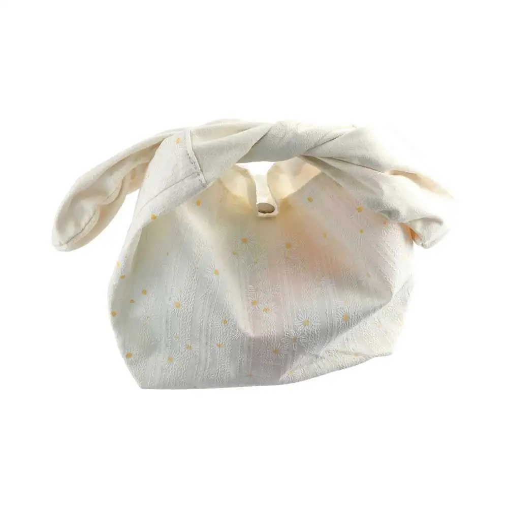 لطيف مكتب عامل حقائب النساء نزهة الحاويات الفتيات الغذاء حقيبة التخزين حقيبة يد صغيرة آذان أرنب أكياس الغداء علب الاغذية