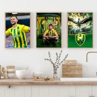 A-ADO Den Haag Poster Frameless Painting Bedroom Wall Sticker Living Room Home Decoration