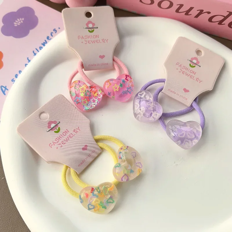 2 Pieces Cute Heart… - image