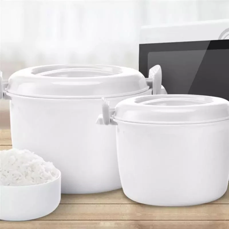 A05G-Microwave Rice Cooker Multifunction Small Lunch Container Microwave Cooker Cookware For Microwave Oven
