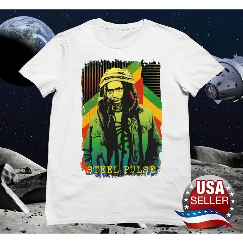 

НОВАЯ футболка Steel Pulse Band с коротким рукавом Все размеры от S до 5Xl TA5474