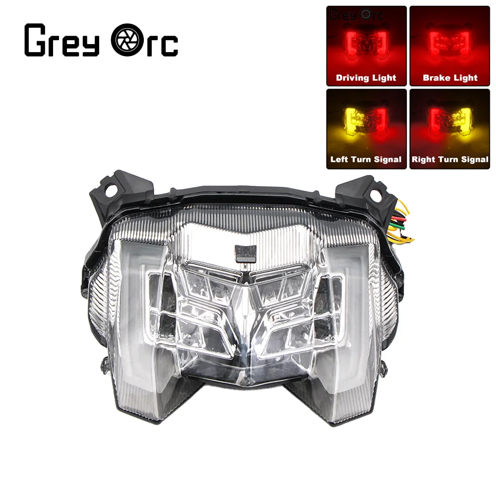 

For Yamaha MT-09 FZ-09 FZ09 MT09 2017 2018 2019 2020 Rear LED Tail Light Brake Turn Signals Integrated Motorcycle Light MT FZ 09