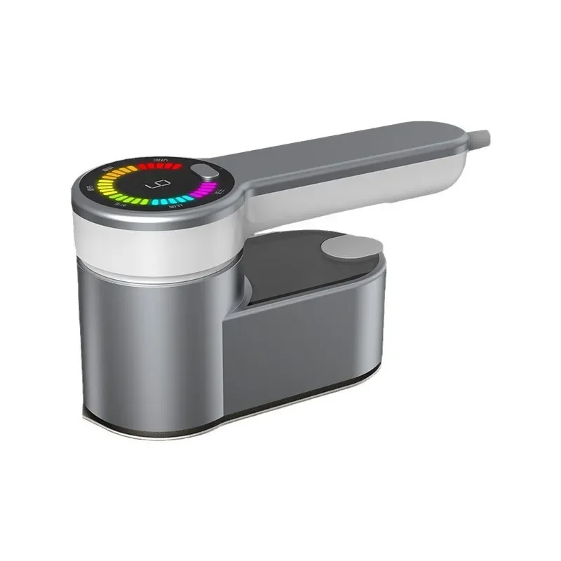 

Wet and dry hand held electric iron