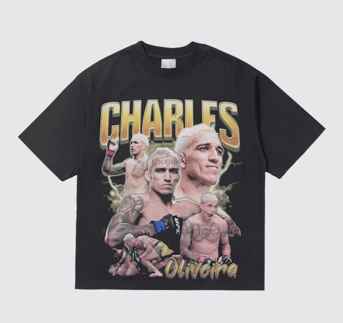 Charles “Do Bronx” Oliveira Heavyweight T-Shirt