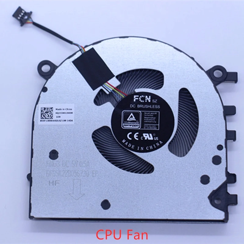 New Original Laptop CPU Cooling Fan For Lenovo Xiaoxin Pro16 Ruilong 2021 Fan FNG3 DFS5K22005673Q FNG2 DFS5K22115572Q DC5V 0.5A