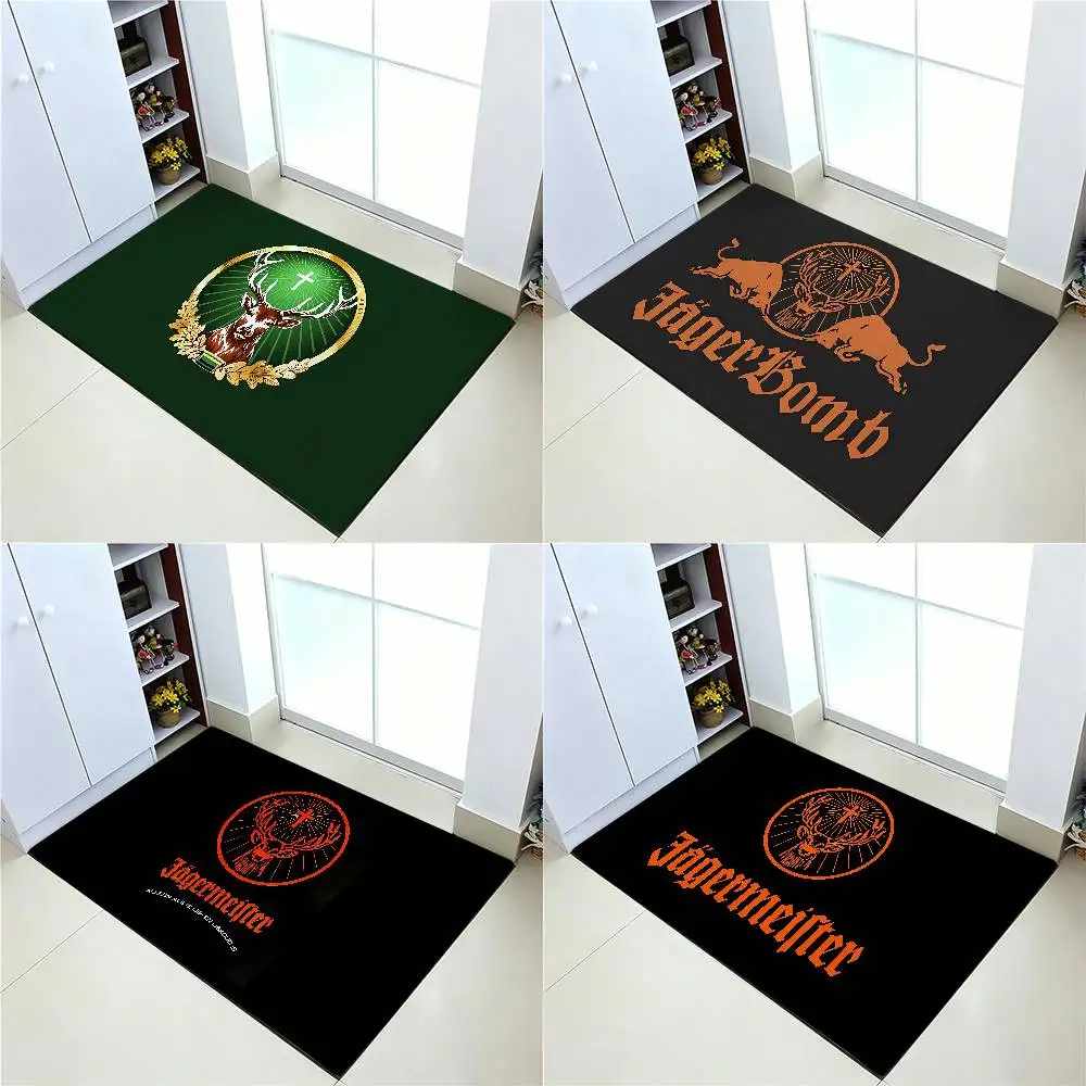 Alfombra J-JagermeisterS para baño, alfombra antideslizante para puerta, alfombra decorativa para el hogar, alfombra para puerta de entrada, alfombra resistente a los arañazos