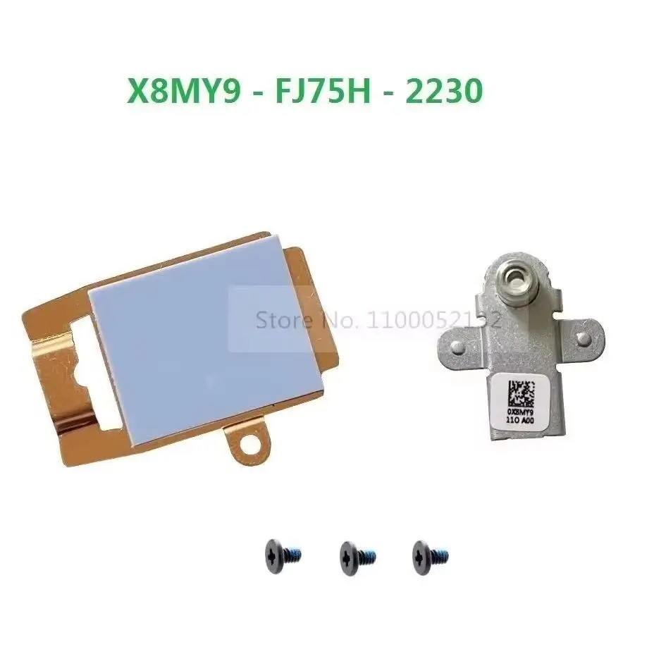 Replacement NGFF M.2 NVME 2230 2280 SSD Copper Heatsink Shield Bracket Holder Tray X8MY9 FJ75H 26X1Y For Dell G15 5510 5511 5515