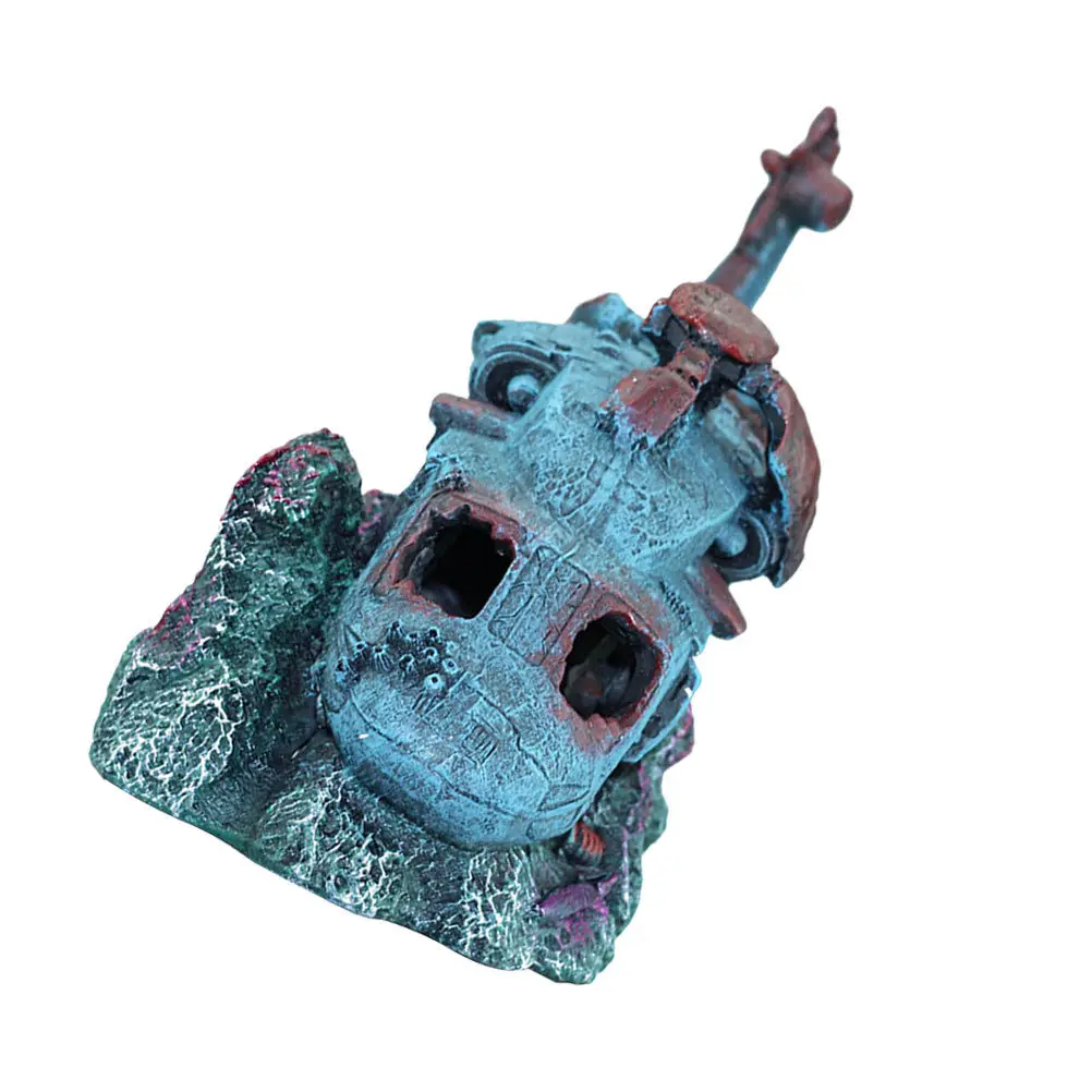 

Fish Tank Aircraft Decoration Selected Material Not Easy to Break Deform Suitable Underwater Desktop Creative Office Household