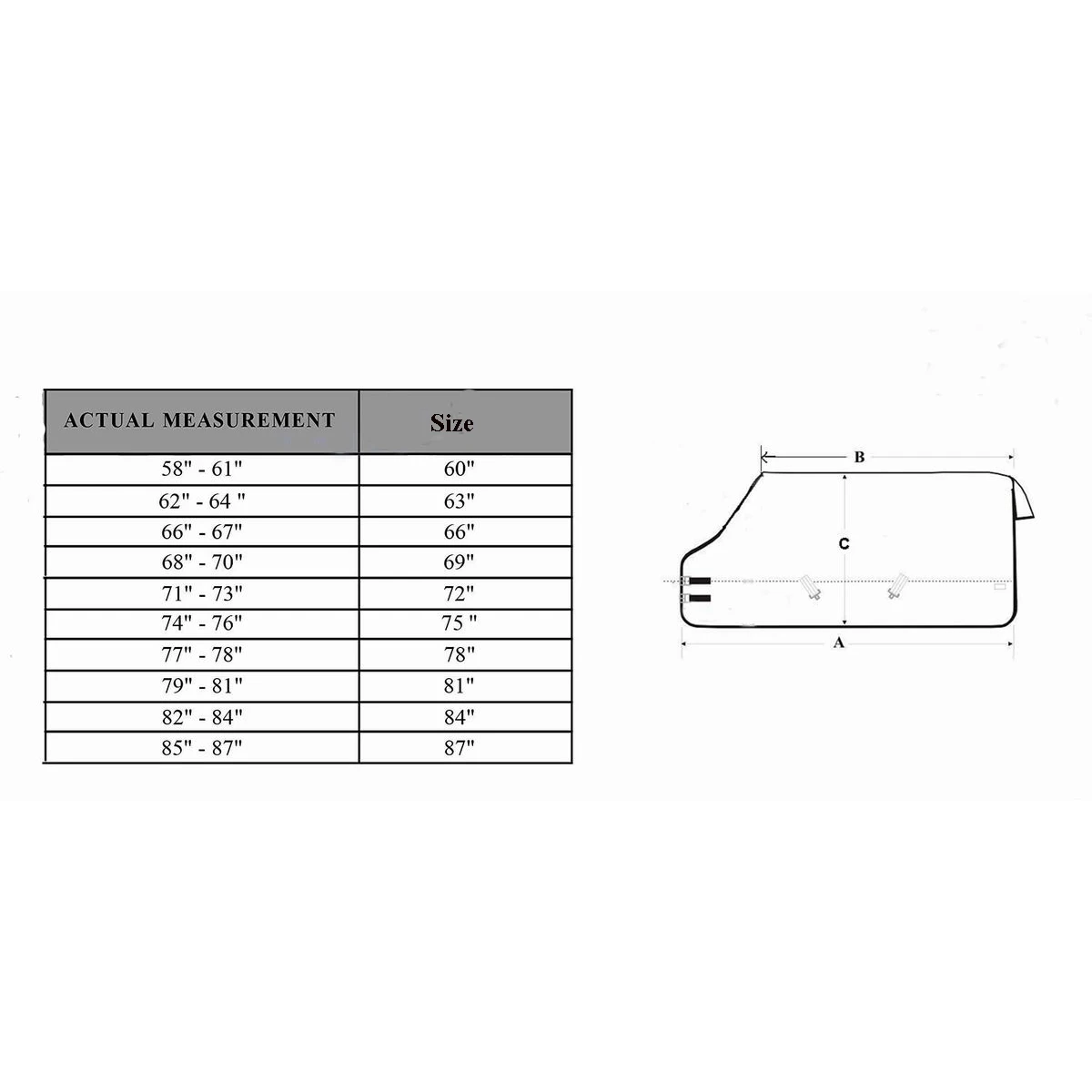 Tappeto a rete per mosche da cavallo tappeto per cavalli standard in rete d'aria lenzuolo per mosche estive per cavalli 6'0 "6'3" 6'6 "6'9"