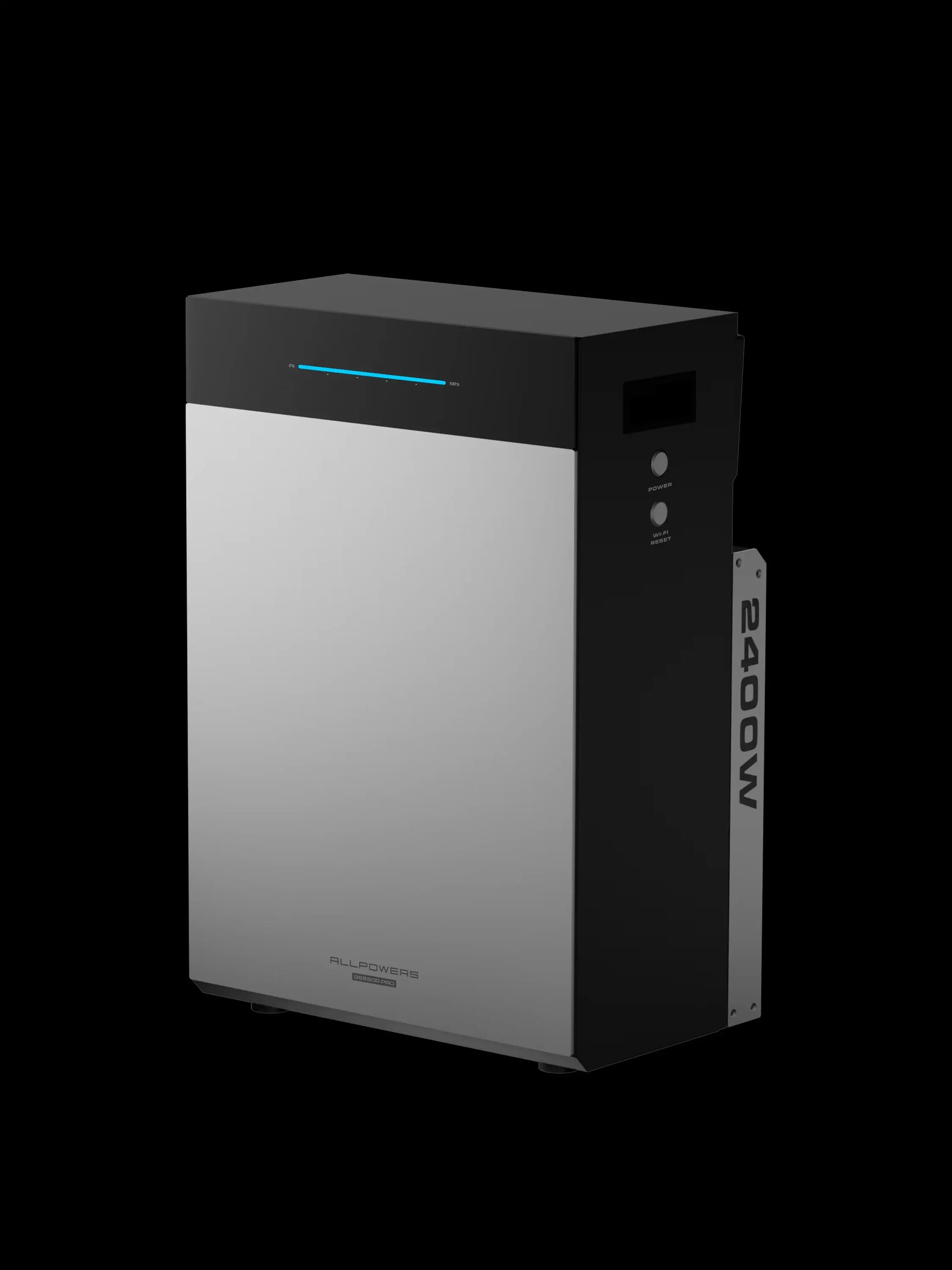 ALLPOWERS BS5000 PRO 5200Wh Balkon-Solarspeichersystem 2400W Off-Grid und On-Grid Hybrid-Solarstromstation LiFePO4-Batterie für Zuhause und Camping