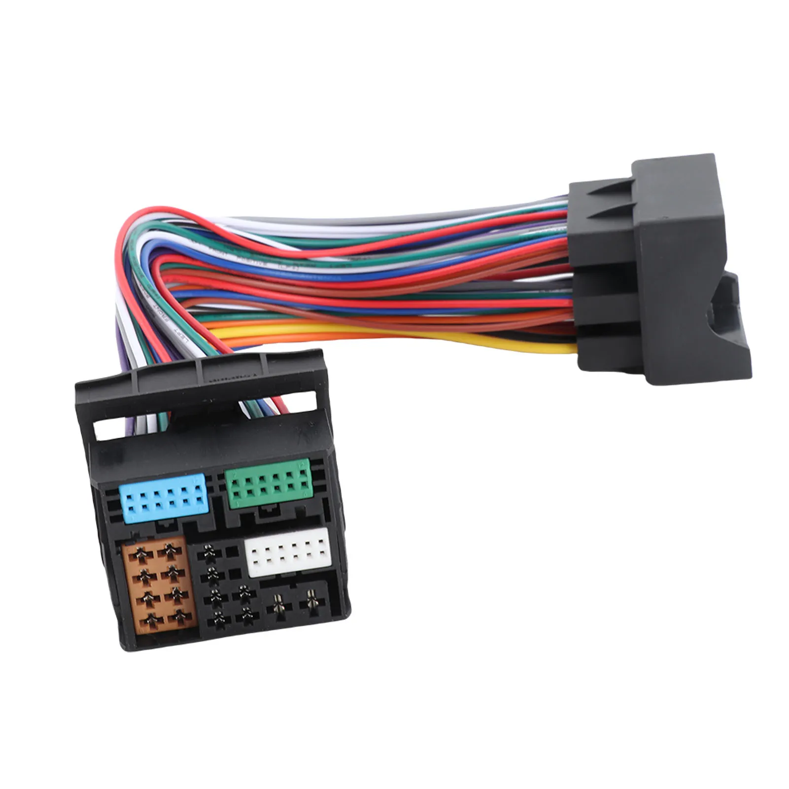 Car Stereo Radio Wire Harness 23cm 52Pin MQB Extension Adapter Cable with Quadlock Connector Radio Wiring Harness for A1
