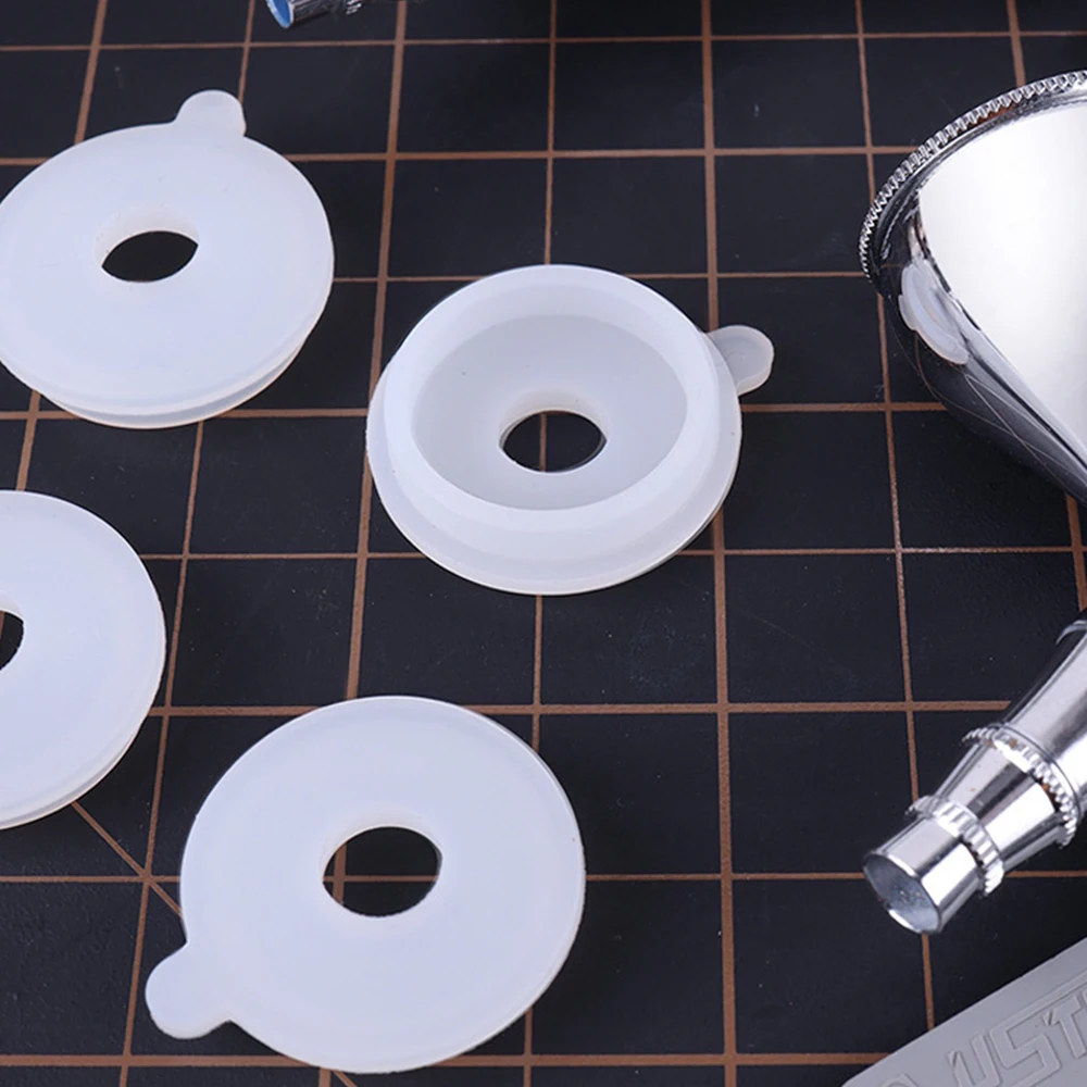 بندقية رذاذ كأس الغطاء العلوي غطاء مطاطي ناعم ل S130/KP45/PS289 غطاء كأس الطلاء البخاخة #6