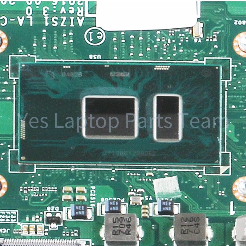 Aizs1 la-c581p motherboard para lenovo yoga 260, 00ny939, sr2eu, i3-6100u, 100% testado