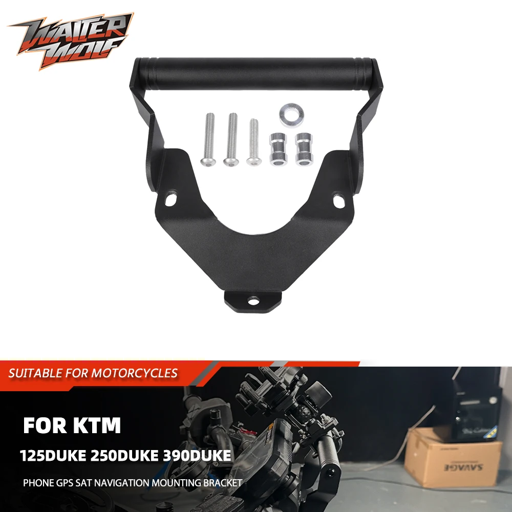 

Motorycle GPS Mobile Phone Navigation Mount Holder For 125Duke 250Duke 390Duke Handleba Bar Extension Bracket 125 250 390 Duke