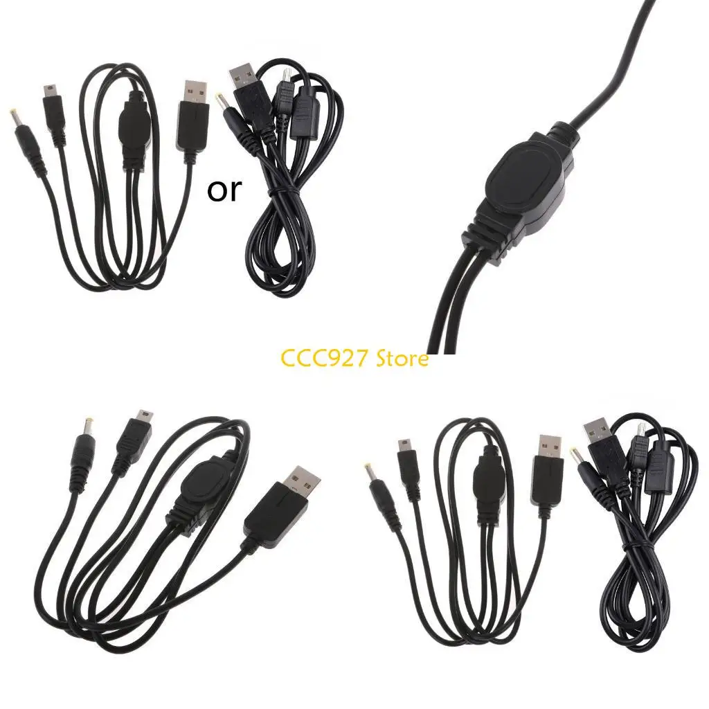B03F 2 in 1 USB Cable Data Transfer Power Cord For