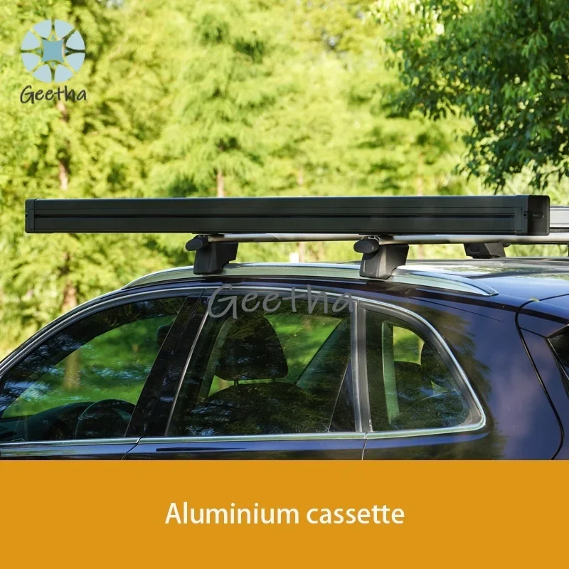 

2*2.5M semi-automatic Aluminum case car roof side awning 4x4 4wd awning