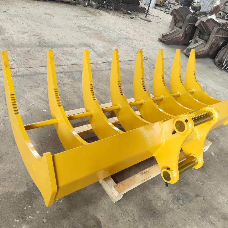 Excavator Accessories Excavator Root Rake Best Price High Quality High Material Quality Good