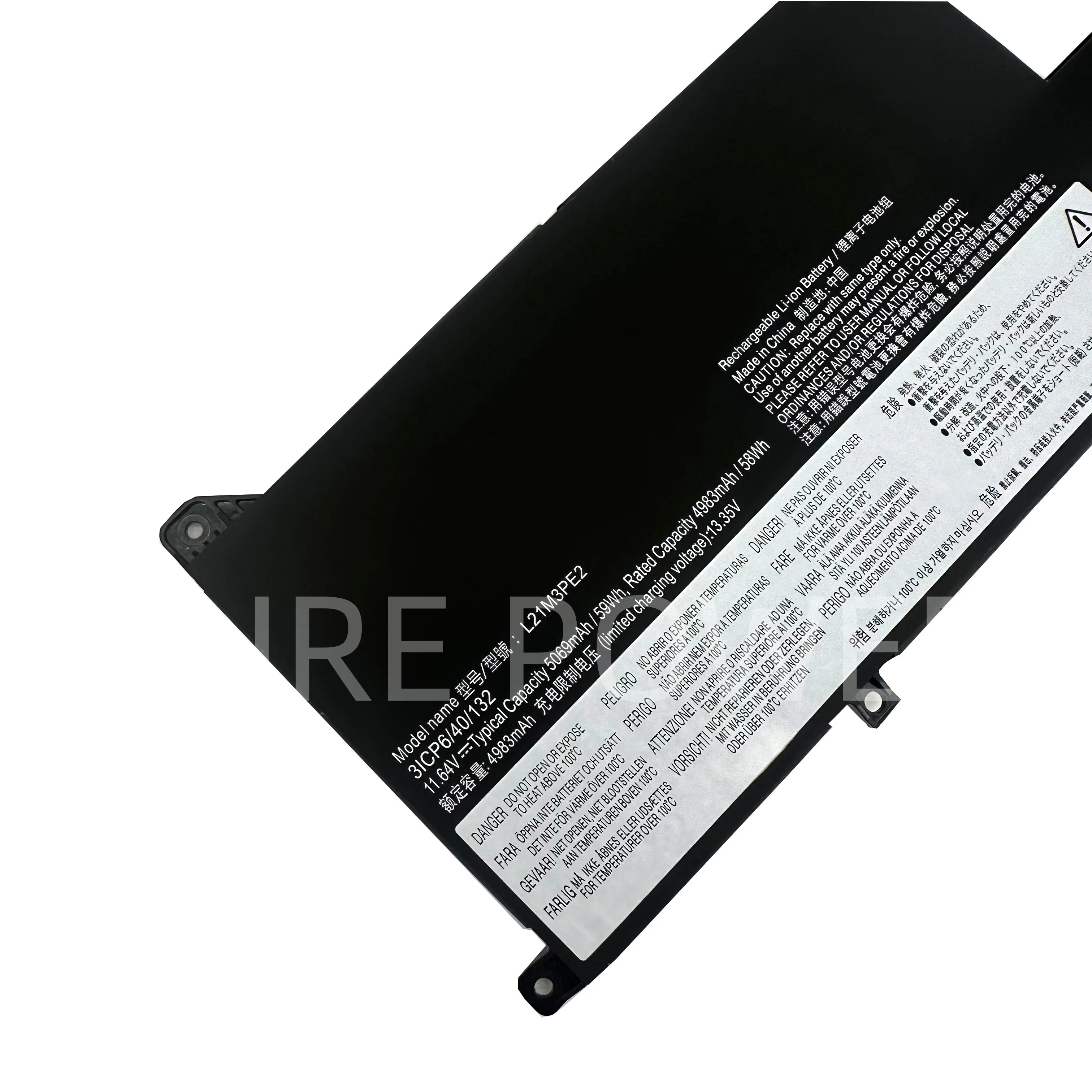 New Laptop Battery L21M3PE2 11.64V 59WH 5069mAh High Quality For Lenovo Flex 7 14 14IAU7 5-14IAU7 L21M3PE2