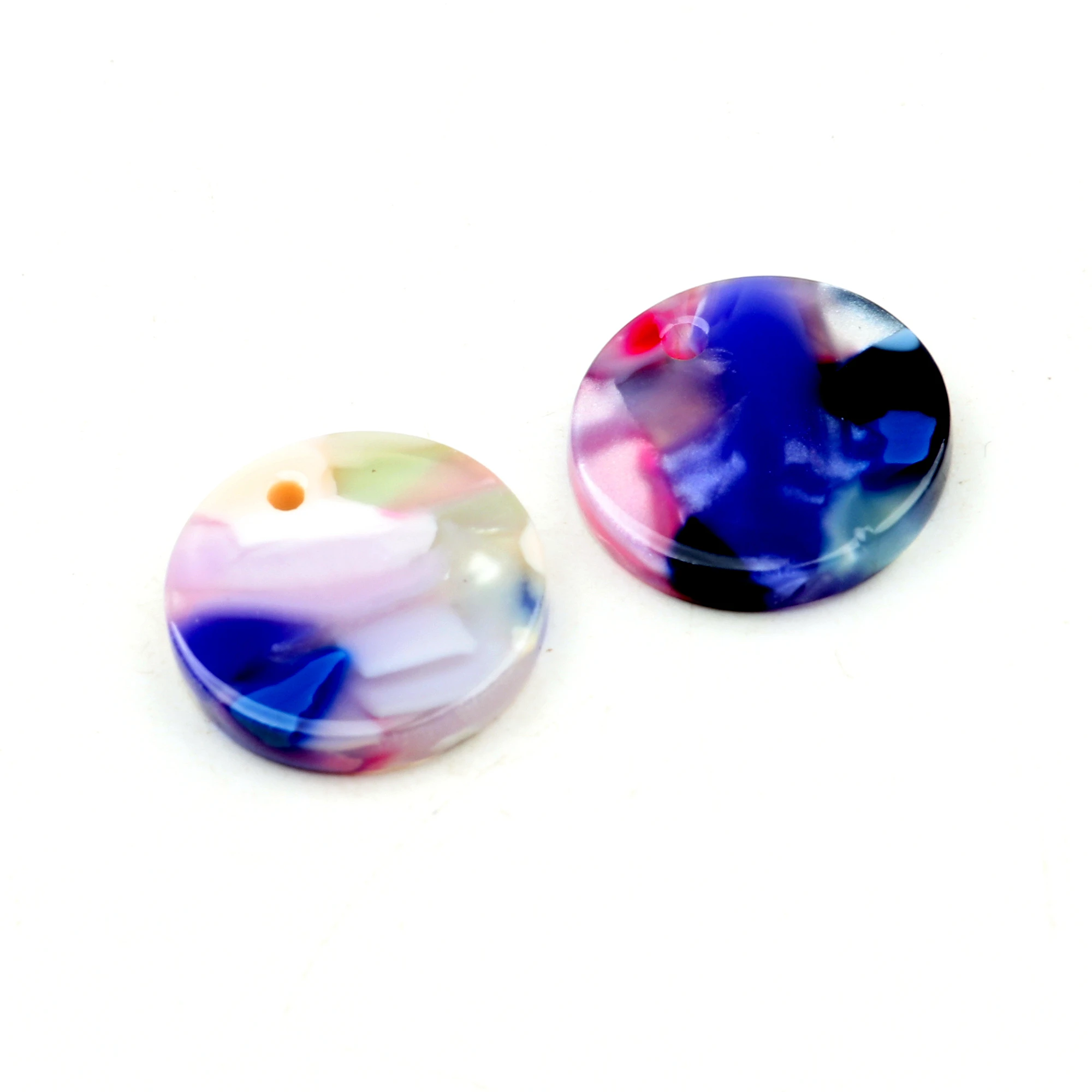 Leopard Print Tortoise Shell Earring Charm for Jewelry Making